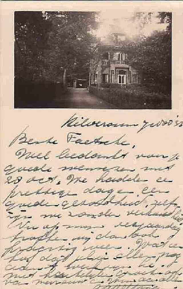 Boslaan 1933