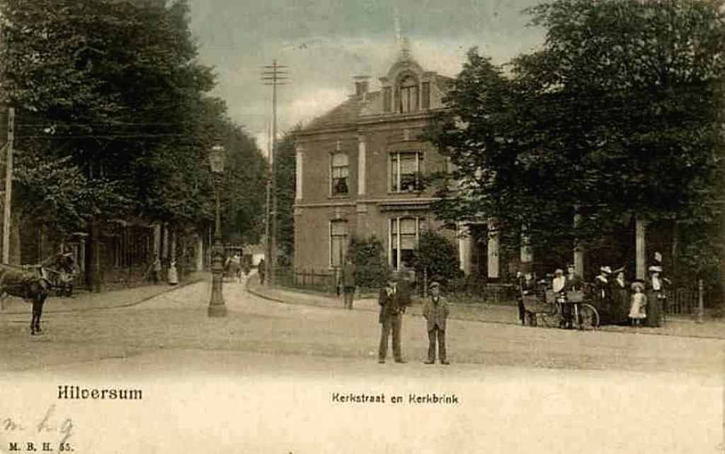 Kerkstraat+en+Kerkbrink+1901+M.+Blommesteijn+55
